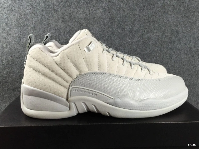 Bmlin Low Air 308317-002 Jordan 12 Suede Grey 0628